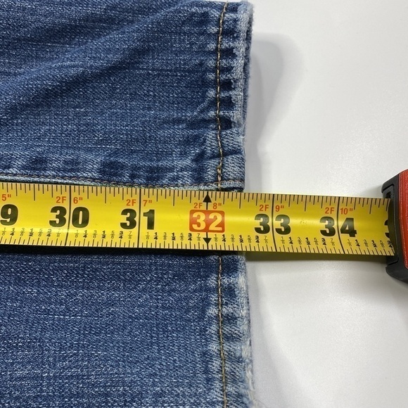 American Eagle Slim Denim Bootcut Jeans 36x32 - Picture 7 of 10